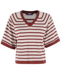 K-Way - V-Neck Knitwear - Lyst