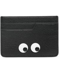 Anya Hindmarch - Portafogli E Portacarte Nero-Donna - Lyst