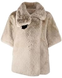 Pinko - Jassen ,Polyester Nieuwe Comodino Jas Met Korte Mouwen - Lyst