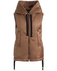Max Mara - Jassen ,Bruin ,Polyester Greengo Padded Vest - Lyst