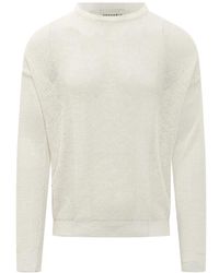 Amaranto - Gebreid T-Shirt - Lyst