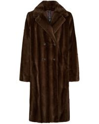 Notyz - Jassen ,Bruin ,Double-Breasted Coats - Lyst