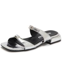 Mimmu - Schoenen ,Grijs ,M397M13 Boemio Slippers - Lyst