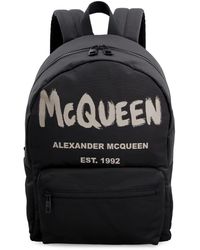 McQueen - Metropolitan Logo Detail Rucksack - Lyst