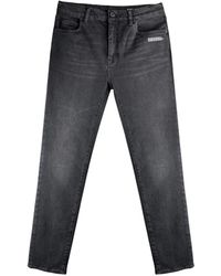 Off-White c/o Virgil Abloh Regular Fit Jeans - - Heren - Grijs