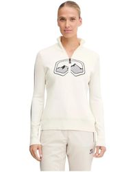 Bogner - Truien & Vesten ,Wit ,Wol Azra Half-Zip Turtleneck - Lyst