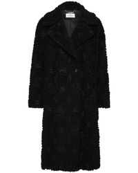 Philipp Plein - Jassen ,Zwart ,Polyester Coat Embroidery Monogram - Lyst