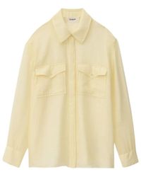 Ba&sh - Overhemden ,Geel ,Shirt Bao - Lyst