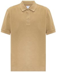 Bottega Veneta - Cotton polo shirt - Lyst