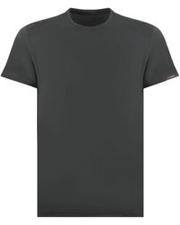 Rrd - Grünes oxford logo technisches t-shirt - Lyst