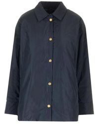Max Mara - Blauwe Jassen The Cube Greenca Overhemdjasje - Lyst