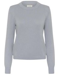 Part Two - Truien & Vesten ,Blauw ,Gertie Pw Pu Strik 30308324 - Lyst