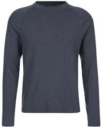 CALIDA - Tops ,Blauw ,Wol Shirt Lange Mouw - Lyst