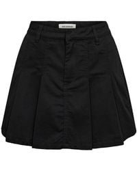 Sofie Schnoor - Schwarzer Plissierter Rock Lydiasw Snos424 - Lyst