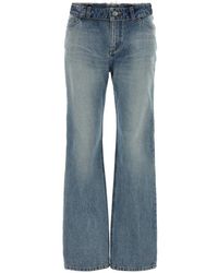 McQueen - Flared Denim Jeans - Lyst