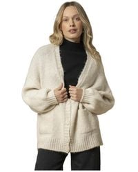 Kocca - Truien & Vesten ,Chic V-Neck Cardigan Sweater - Lyst