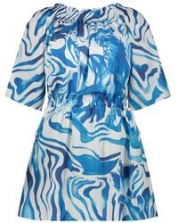 Alberta Ferretti - Short Dresses - Lyst