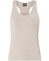 EA7 - Sleeveless Tops - Lyst