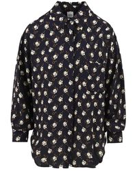 Aspesi - Blauw Overhemd Klassieke Stijl - Lyst