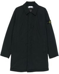 Stone Island - Gewatteerde Nylon Jas - Lyst