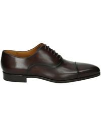 Magnanni - Schoenen ,Bruin ,Bruine Zakelijke Lage Leren Schoenen - Lyst