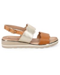 Sangiorgio - Flat Sandals - Lyst
