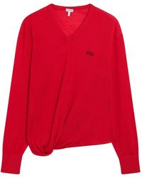 Loewe - V-Neck Knitwear - Lyst