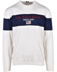 U.S. POLO ASSN. - Baumwolle kaschmir stilvolle strickware - Lyst