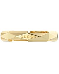 Gucci - Anillo Link to Love con tachuelas - Lyst
