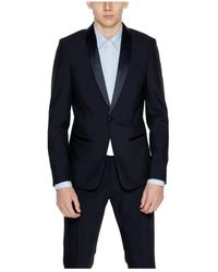 Antony Morato - Jassen ,Zwart ,Polyester Pak Jas Lente/Zomer Collectie - Lyst