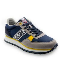 Napapijri - Blau und graue sneakers s4cosmos01/nyp - Lyst