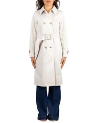 Herno - Double-Breasted Trenchcoat - Lyst