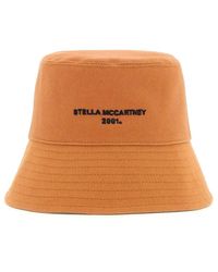 Stella McCartney - Eco baumwoll logo bucket hat - Lyst