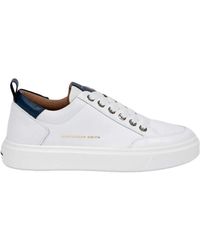 Alexander Smith - Weiße und blaue bond sneakers - Lyst