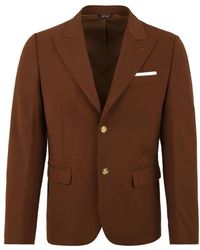 Daniele Alessandrini - Jassen ,Bruin ,Bruine Jas Model G3533N8804400 - Lyst
