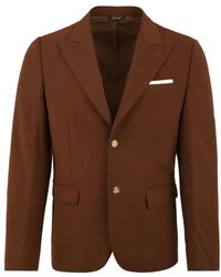Daniele Alessandrini - Braune jacke modell g3533n8804400 - Lyst