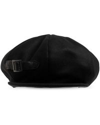 Yohji Yamamoto - Wool Flat Cap - Lyst