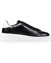 Love Moschino - Moderne Sneakers Mit Logo-Detail - Lyst