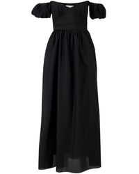 Matteau - Jurk Met Off-Shoulder Halslijn - Lyst