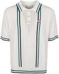 Casablancabrand - Tennis polo shirt - Lyst