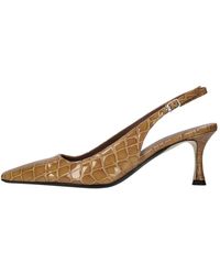 N°21 - Leder Slingback Pump - Lyst