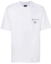 Fendi - ' O'lock' T -shirt - Lyst