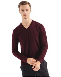 ARMANI EXCHANGE - V-Neck Knitwear - Lyst