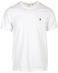 Ralph Lauren - Weiße t-shirts und polos crew top - Lyst