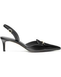 Michael Kors - Lena Slingback-Pumps Aus Leder - Lyst