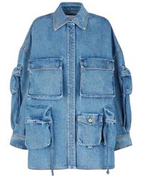 The Attico - Denim Jackets - Lyst