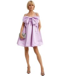 Nina Ricci - Giant Bow Sleeveless Dress - Lyst