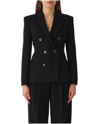 Max Mara - Jassen ,Zwart ,Zwarte Key Cady Jas - Lyst