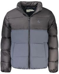 Calvin Klein - Kleurblok Puffer Jas K20K207121 - Lyst