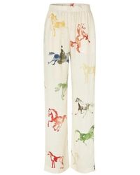 Stine Goya - Elastische Lange Broek - Lyst